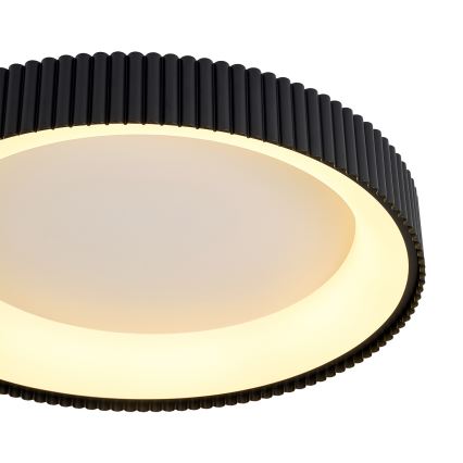 Brilagi - LED stmievateľné stropné svietidlo FALCON MODERN LED/54W/230V 3000-6500K pr. 60 cm čierna + diaľkové ovládanie