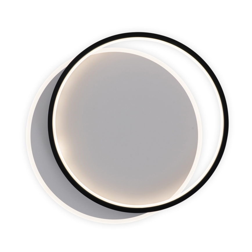 BRILAGI - Stmievané stropné svietidlo FLARE LED/48W/230V 3000-6000K 39,5x45 cm biela/čierna + diaľkové ovládanie