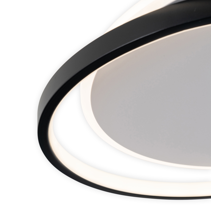 BRILAGI - Stmievané stropné svietidlo FLARE LED/48W/230V 3000-6000K 39,5x45 cm biela/čierna + diaľkové ovládanie