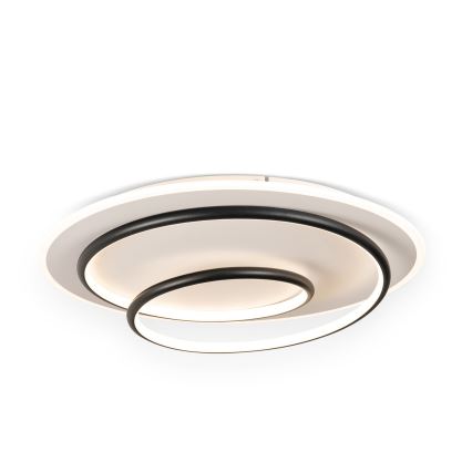 BRILAGI - LED stmievateľné stropné svietidlo FLARE LED/70W/230V 3000-6000K priemer 50 cm biela/čierna + diaľkové ovládanie