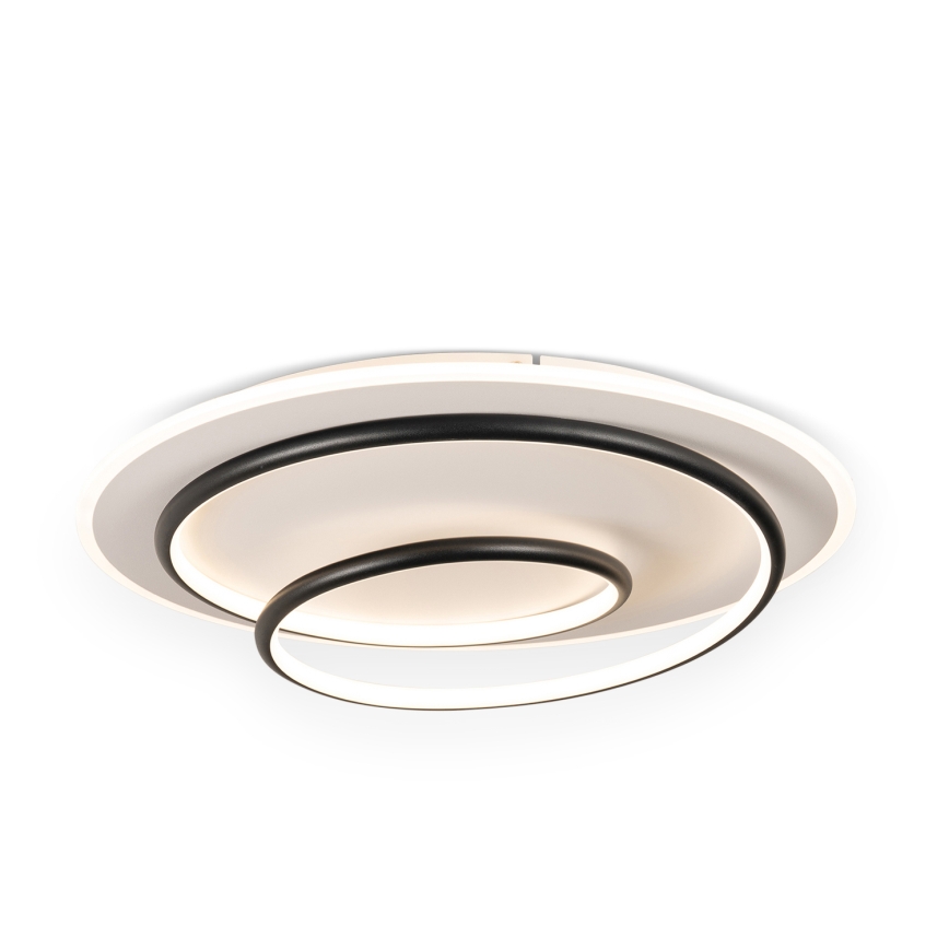 BRILAGI - LED stmievateľné stropné svietidlo FLARE LED/70W/230V 3000-6000K priemer 50 cm biela/čierna + diaľkové ovládanie