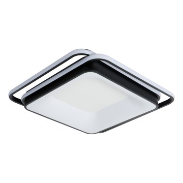 Brilagi - stmievateľné LED stropné svietidlo IRIS LED/102W/230V 3000-6000K 50x50 cm čierne + diaľkové ovládanie