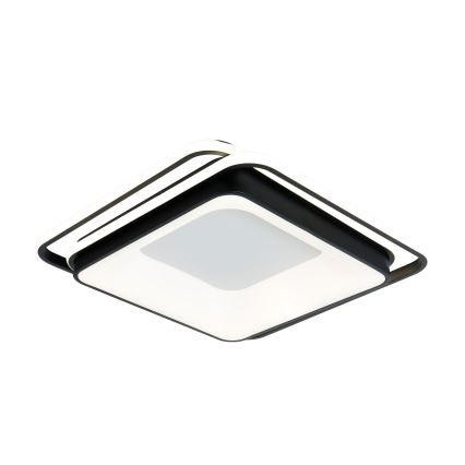 Brilagi - stmievateľné LED stropné svietidlo IRIS LED/102W/230V 3000-6000K 50x50 cm čierne + diaľkové ovládanie