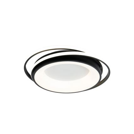 Brilagi - stmievateľné LED stropné svietidlo IRIS LED/84W/230V 3000-6000K 47x51 cm čierne + diaľkové ovládanie