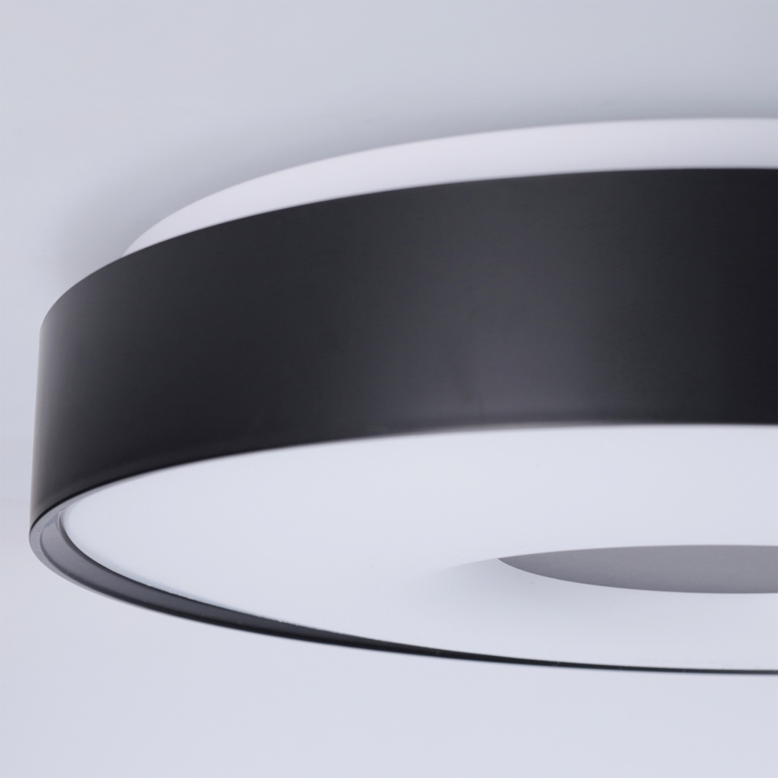 Brilagi - LED stmievateľné stropné svietidlo JAMIS LED/48W/230V 3000-6500K priemer 39 cm čierne + diaľkové ovládanie