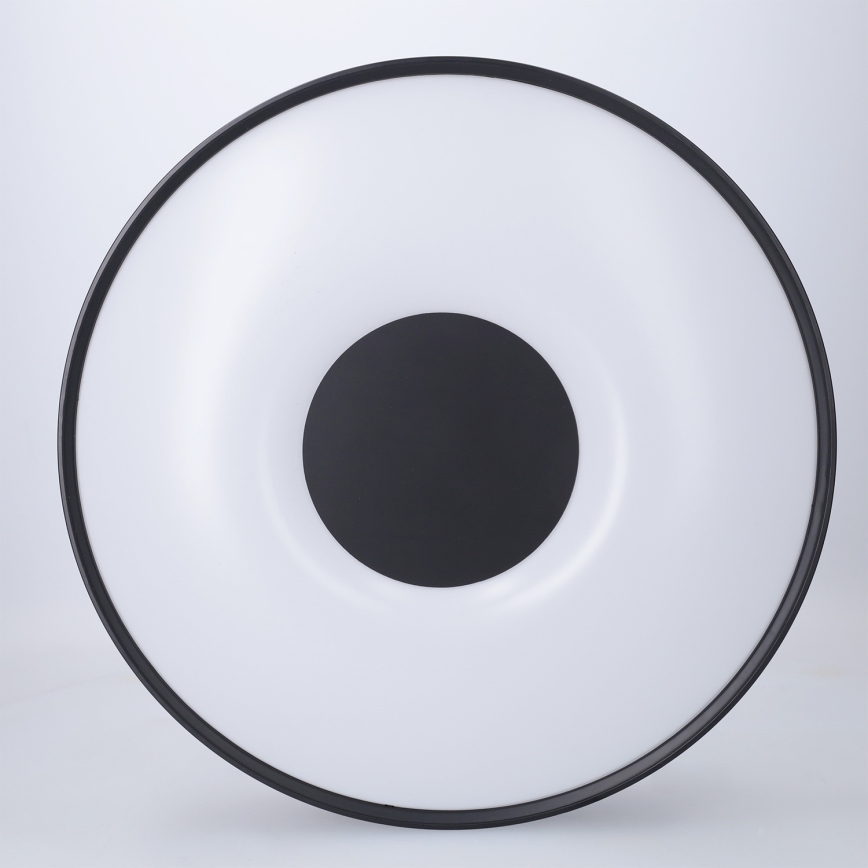 Brilagi - LED stmievateľné stropné svietidlo JAMIS LED/48W/230V 3000-6500K priemer 39 cm čierne + diaľkové ovládanie