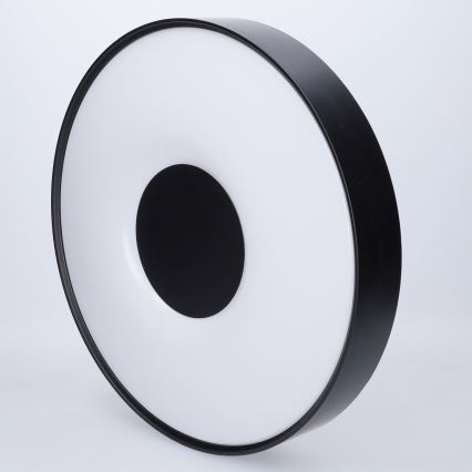 Brilagi - LED stmievateľné stropné svietidlo JAMIS LED/48W/230V 3000-6500K priemer 39 cm čierne + diaľkové ovládanie