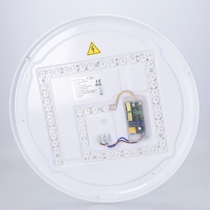 Brilagi - LED stmievateľné stropné svietidlo JAMIS LED/48W/230V 3000-6500K priemer 39 cm čierne + diaľkové ovládanie