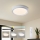 Brilagi - stmievateľné LED stropné svietidlo KREON LED/54W/230V 3000-6000K čierne priemer 38 cm + diaľkové ovládanie