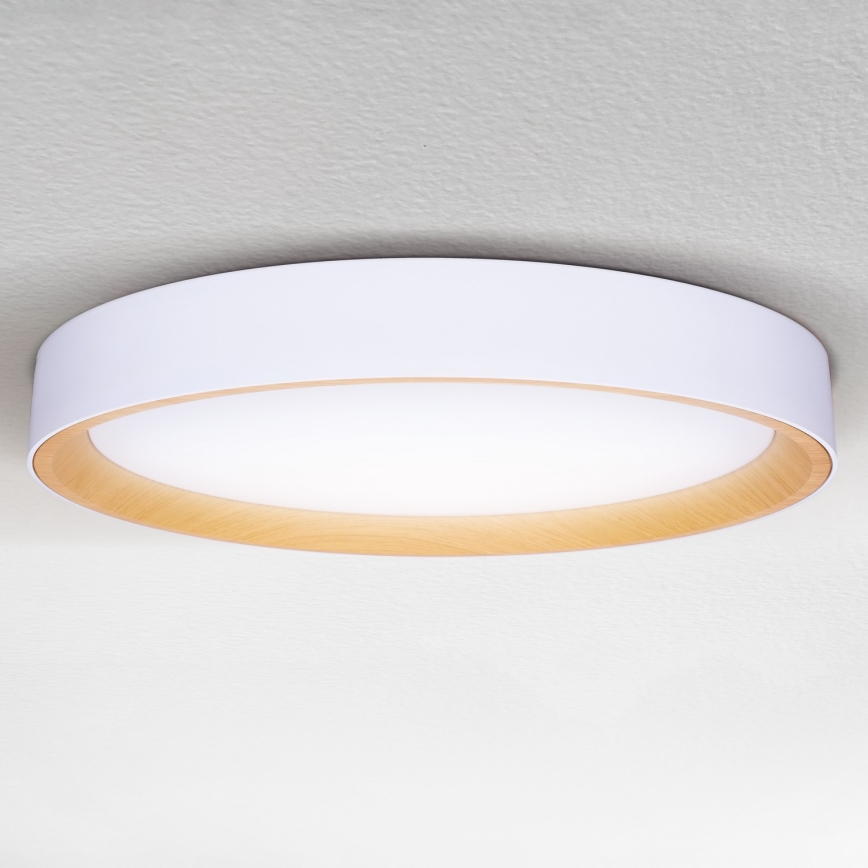 Brilagi - LED stmievateľné stropné svietidlo LARIOS LED/72W/230V biela pr. 59 cm + diaľkové ovládanie