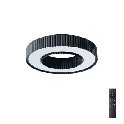 Brilagi - LED stmievateľné stropné svietidlo LUMIX LED/48W/230V 3000-6000K čierna pr. 50 cm + diaľkové ovládanie
