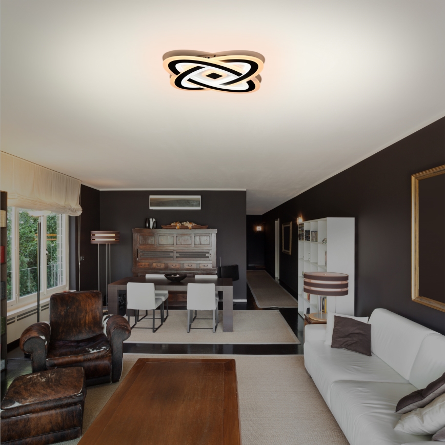 Brilagi - LED Stmievateľné stropné svietidlo MODERN LED/90W/230V 3000-6000K 48x48 cm+ diaľkové ovládanie