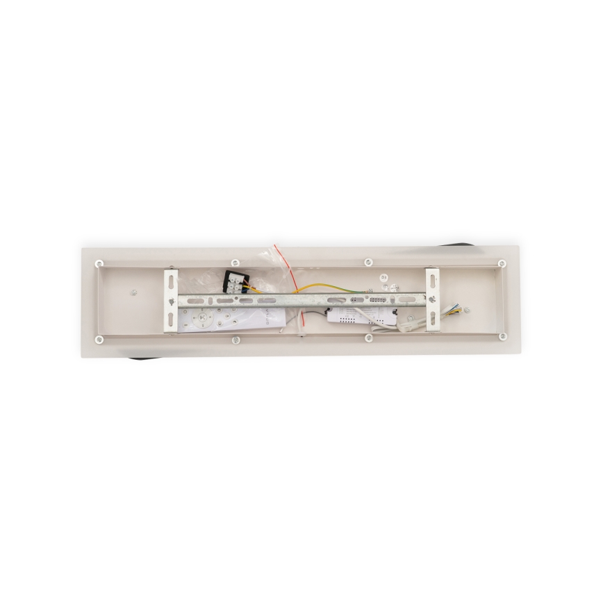BRILAGI - stmievateľné LED stropné svietidlo OUTLINE LED/52W/230V 3000-6000K 15x60 cm biela/čierna + diaľkové ovládanie