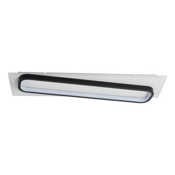 Brilagi - stmievateľné LED stropné svietidlo OUTLINE LED/52W/230V 3000-6000K 15x60 cm biela/čierna + diaľkové ovládanie