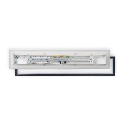 BRILAGI - LED stmievateľné stropné svietidlo OUTLINE LED/66W/230V 3000-6000K 15x60 cm biela/čierna + diaľkové ovládanie