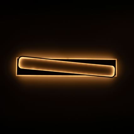 BRILAGI - LED Stmievateľné stropné svietidlo OUTLINE LED/90W/230V 3000-6000K 18x100 cm biela/čierna + diaľkové ovládanie