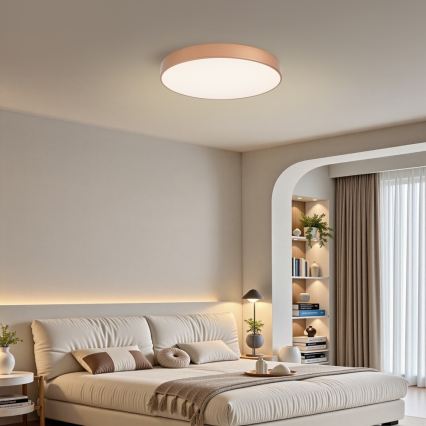 BRILAGI - LED stmievateľné stropné svietidlo POOL LED/60W/230V 3000-6000K priemer 60 cm bronzové + diaľkové ovládanie