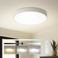 Brilagi - stmievateľné LED stropné svietidlo POOL SMART LED/60W/230V 50 cm 3000-6000K Wi-Fi Tuya + diaľkové ovládanie biela