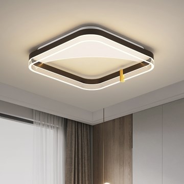 Brilagi - stmievateľné LED stropné svietidlo SIRELI LED/56W/230V 3000-6000K 40x40 cm + diaľkové ovládanie