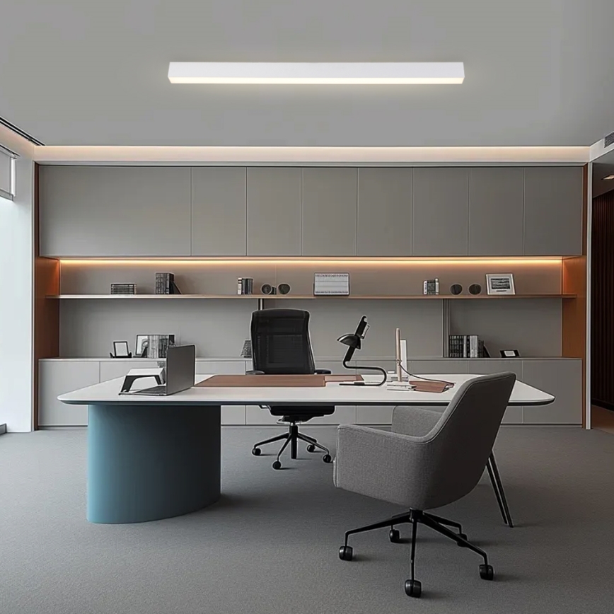 Brilagi - LED stmievateľné stropné svietidlo SLEEKLINE SMART LED/40W/230V 3000-6000K Wi-Fi Tuya biele + diaľkové ovládanie