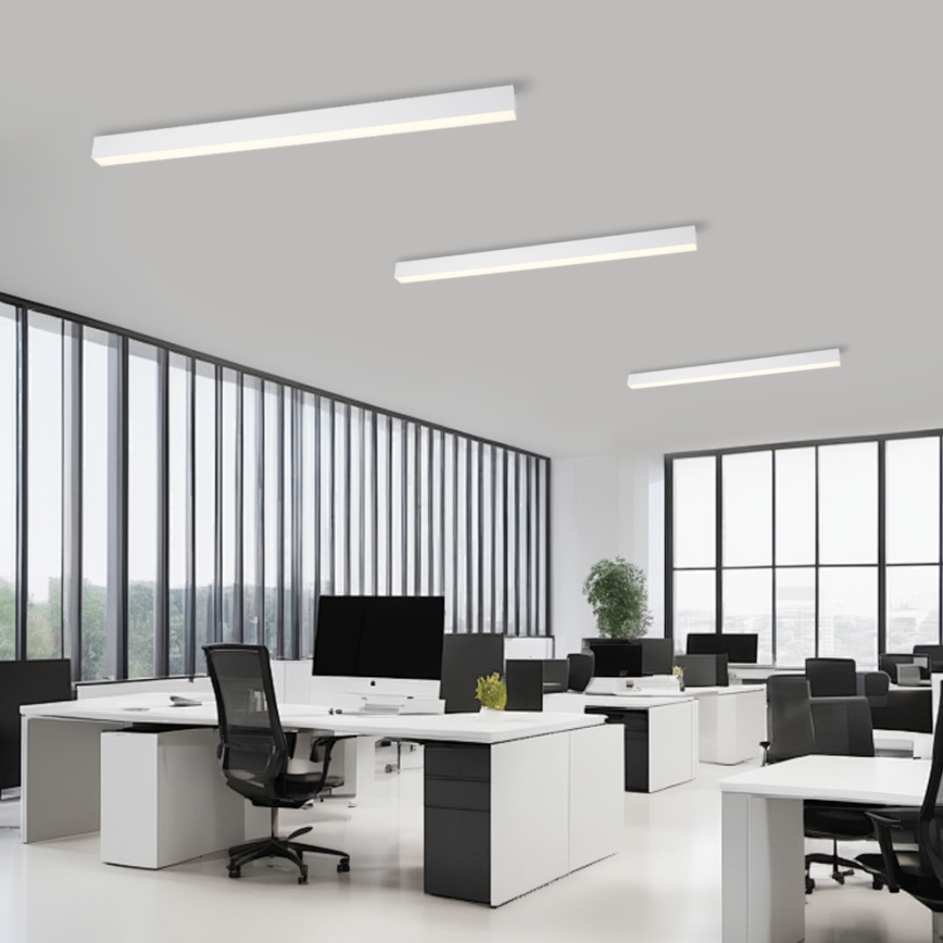 Brilagi - LED stmievateľné stropné svietidlo SLEEKLINE SMART LED/40W/230V 3000-6000K Wi-Fi Tuya biele + diaľkové ovládanie