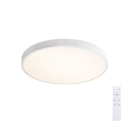 Brilagi - Stmievané LED stropné svietidlo GLASS POOL DOUBLE LED/48W/230V 3000-6000K 40 cm biela + diaľkové ovládanie