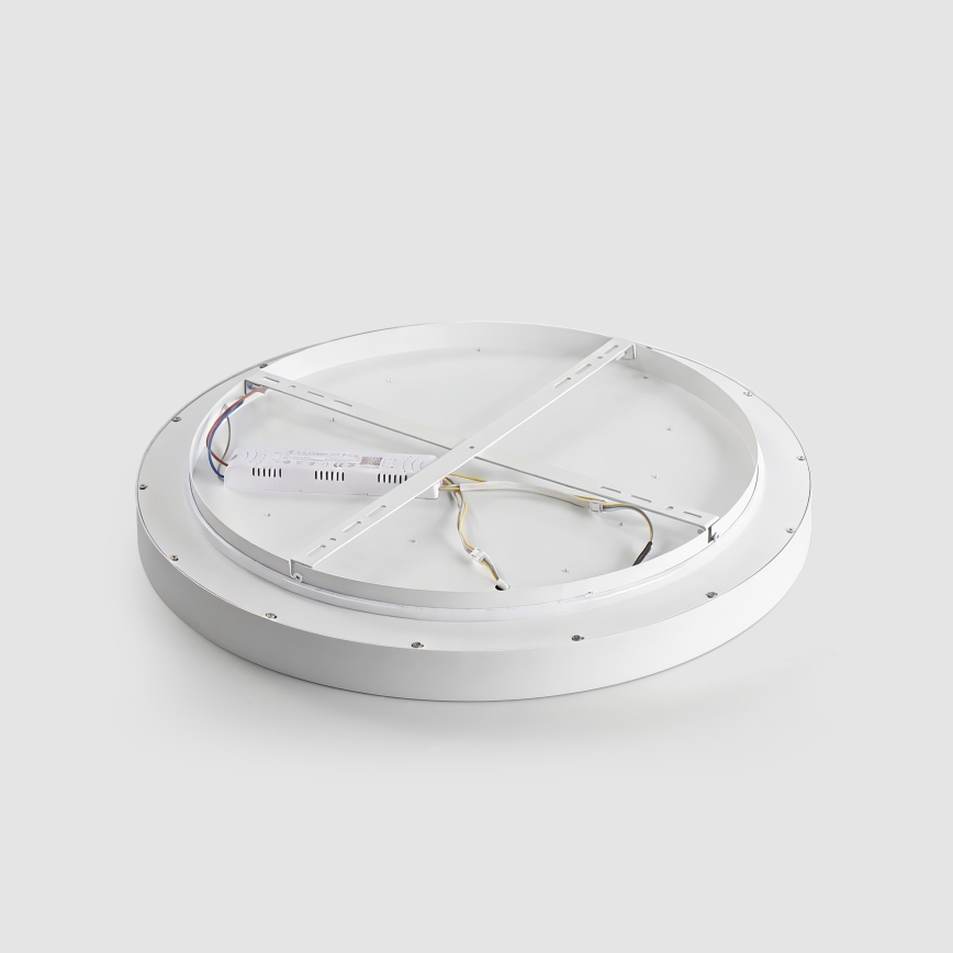 Brilagi - LED stropné svietidlo s možnosťou stmievania GLASS POOL DOUBLE LED/80W/230V 3000-6000K 60 cm biela + diaľkové ovládanie