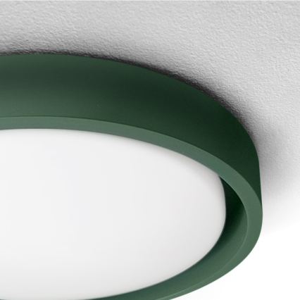 Brilagi - Stmievateľné LED stropné svietidlo MATTEO LED/48W/230V 3000-6500K priemer 41 cm zelené + diaľkové ovládanie