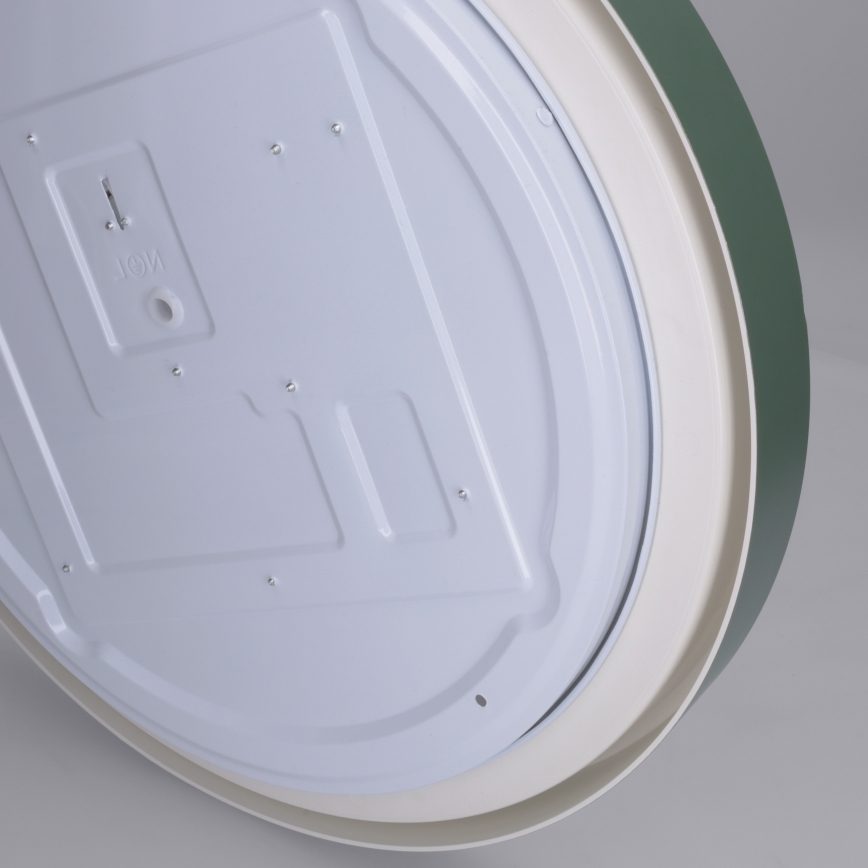 Brilagi - Stmievateľné LED stropné svietidlo MATTEO LED/48W/230V 3000-6500K priemer 41 cm zelené + diaľkové ovládanie