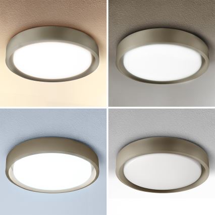 Brilagi - LED stmievateľné stropné svietidlo MATTEO LED/48W/230V 3000-6500K pr. 41 cm taupe + diaľkové ovládanie