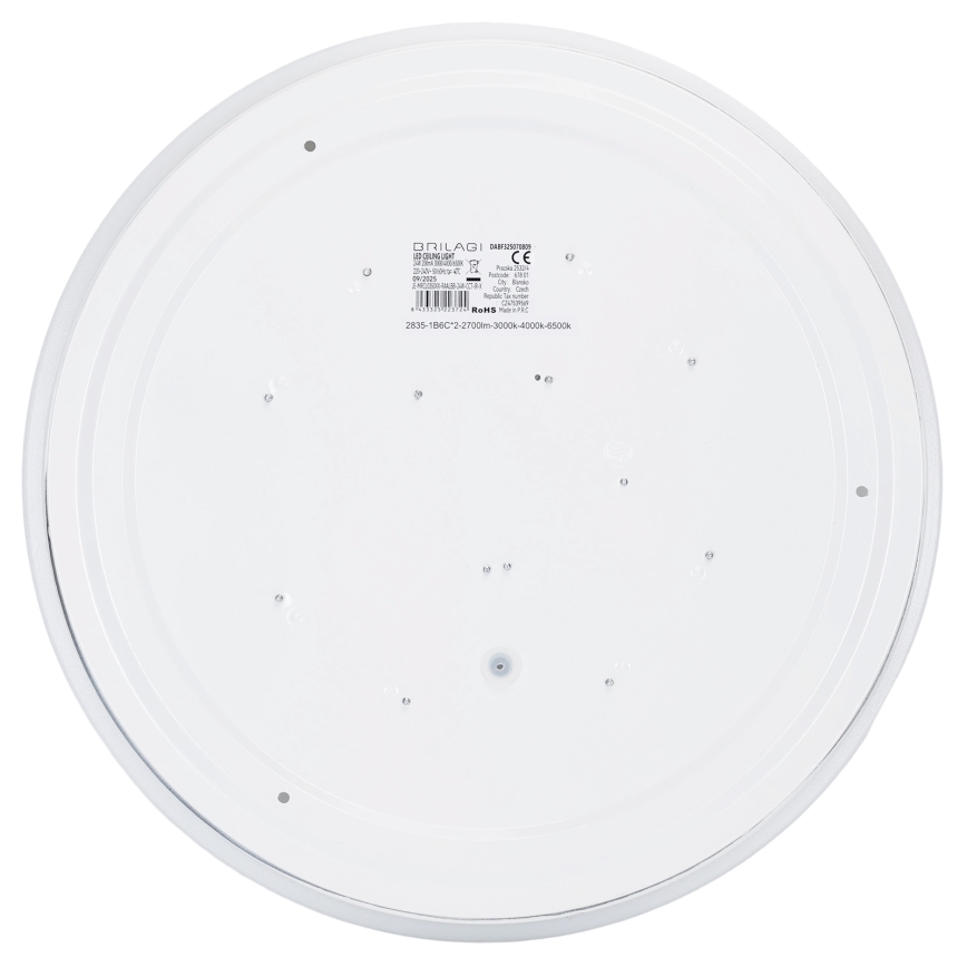 Brilagi - LED stmievateľné stropné svietidlo MILKY WAY LED/24W/230V 3000-6500K priemer 38 cm + diaľkové ovládanie