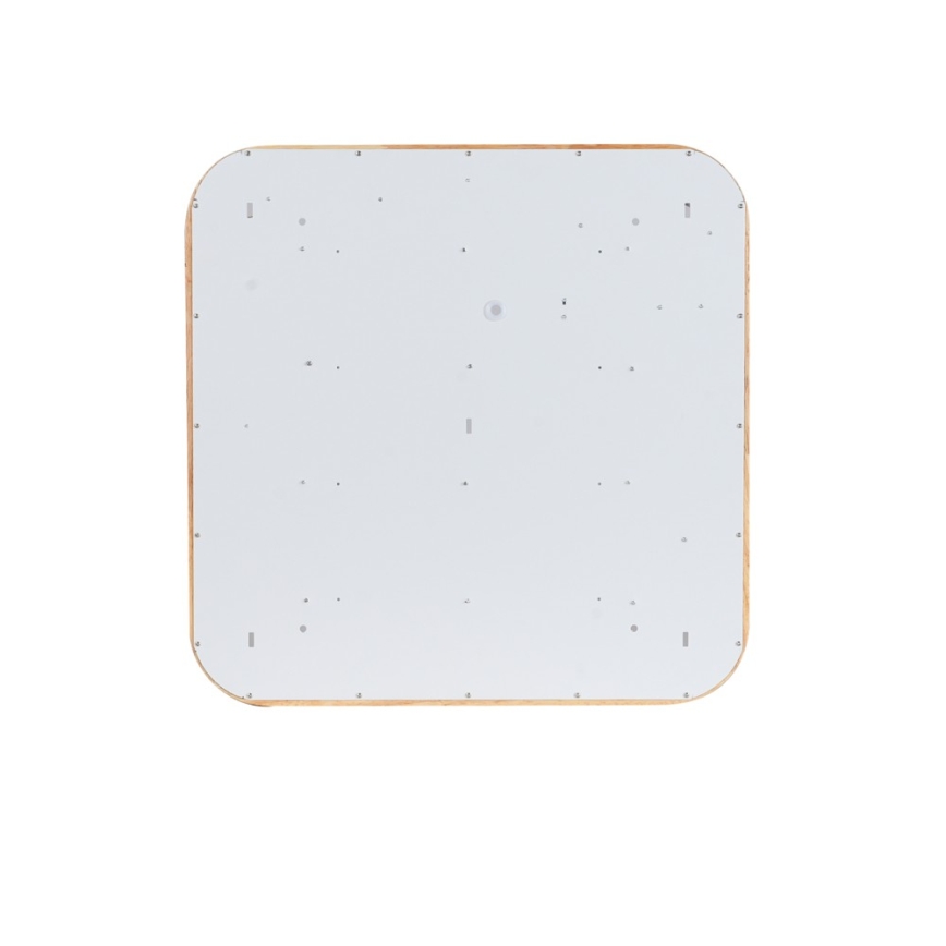 BRILAGI - LED Stmievateľné stropné svietidlo MOLINA SQUARE LED/80W/230V 3000-6000K dub 60x60 cm + diaľkové ovládanie