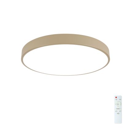 Brilagi - LED stmievateľné stropné svietidlo POOL LED/60W/230V 3000-6000K priemer 50 cm béžové + diaľkové ovládanie