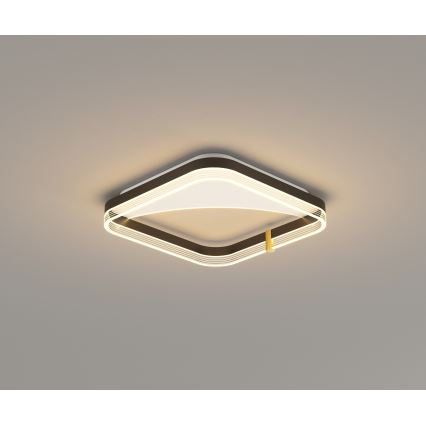 Brilagi - stmievateľné LED stropné svietidlo SIRELI LED/56W/230V 3000-6000K 40x40 cm + diaľkové ovládanie