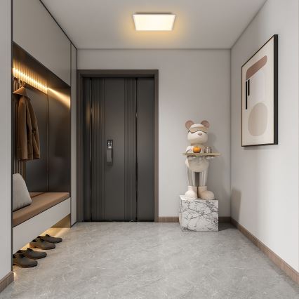 Brilagi - LED stmievateľné stropné svietidlo SLIMFRAME LED/36W/230V 45x45 cm 3000-6000K biela + diaľkové ovládanie