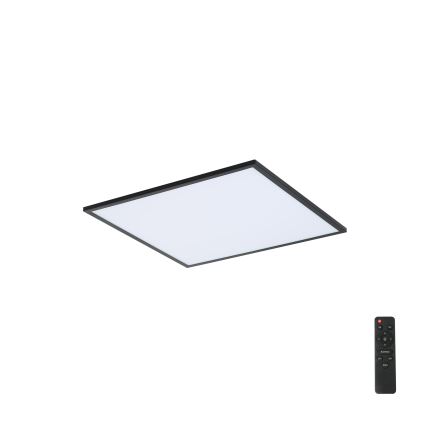 Brilagi - LED stmievateľné stropné svietidlo SLIMFRAME LED/36W/230V 45x45 cm 3000-6000K čierna + diaľkové ovládanie