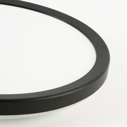 Brilagi - LED stmievateľné stropné svietidlo ULTRA SLIM LED/18W/230V 2700-6500K priemer 30 cm čierna + diaľkové ovládanie
