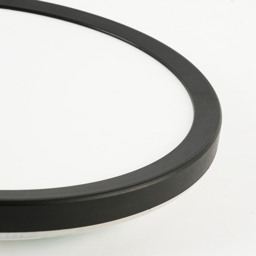 Brilagi - LED stmievateľné stropné svietidlo ULTRA SLIM LED/18W/230V 2700-6500K priemer 30 cm čierna + diaľkové ovládanie