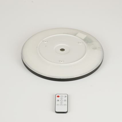 Brilagi - LED stmievateľné stropné svietidlo ULTRA SLIM LED/18W/230V 2700-6500K priemer 30 cm čierna + diaľkové ovládanie