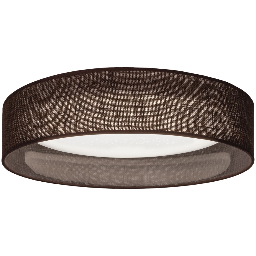 BRILAGI - LED stmievateľné stropné svietidlo VELVET SMARTIX STARS LED/36W/230V 3000-6000K, priemer 55 cm, hnedé, Wi-Fi Tuya Beacon + diaľkové ovládanie
