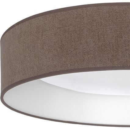 Brilagi - LED stmievateľné stropné svietidlo VELVET SMARTIX STARS LED/36W/230V 3000-6000K priemer 55 cm hnedé Wi-Fi Tuya Beacon + diaľkové ovládanie