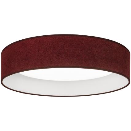 BRILAGI - LED stmievateľné stropné svietidlo VELVET SMART VARI LED/36W/230V 3000-6500K pr. 55 cm vínová + diaľkové ovládanie
