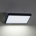 Brilagi - Stmievateľné LED vonkajšie nástenné svietidlo TRIANGLE 1xE27/6W/230V 2700-6500K IP65 čierna