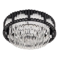 Brilagi - stmievateľné stropné LED svietidlo CROWN LED/41W/230V 3000-6000K, priemer 48 cm, čierne, s diaľkovým ovládaním