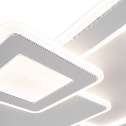Brilagi - LED stmievateľné stropné svietidlo MODERN LED/93W/230V 3000-6000K 48,5x48,5 cm + diaľkové ovládanie