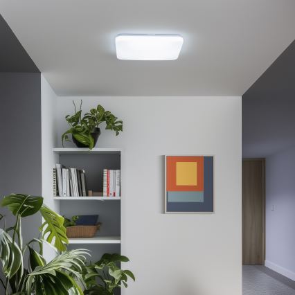 Brilagi - LED Stmievateľné stropné svietidlo SMART LED/28W/230V 43x43 cm 2700-6500K Wi-Fi Tuya + diaľkové ovládanie