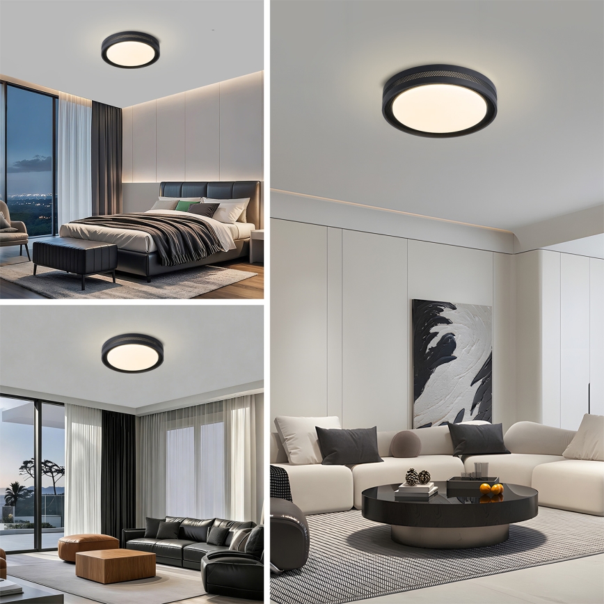 Brilagi - LED stmievateľné stropné svietidlo KREON LED/54W/230V 3000-6000K biela, priemer 38 cm + diaľkové ovládanie