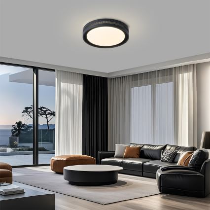 Brilagi - LED stmievateľné stropné svietidlo KREON LED/54W/230V 3000-6000K biela, priemer 38 cm + diaľkové ovládanie