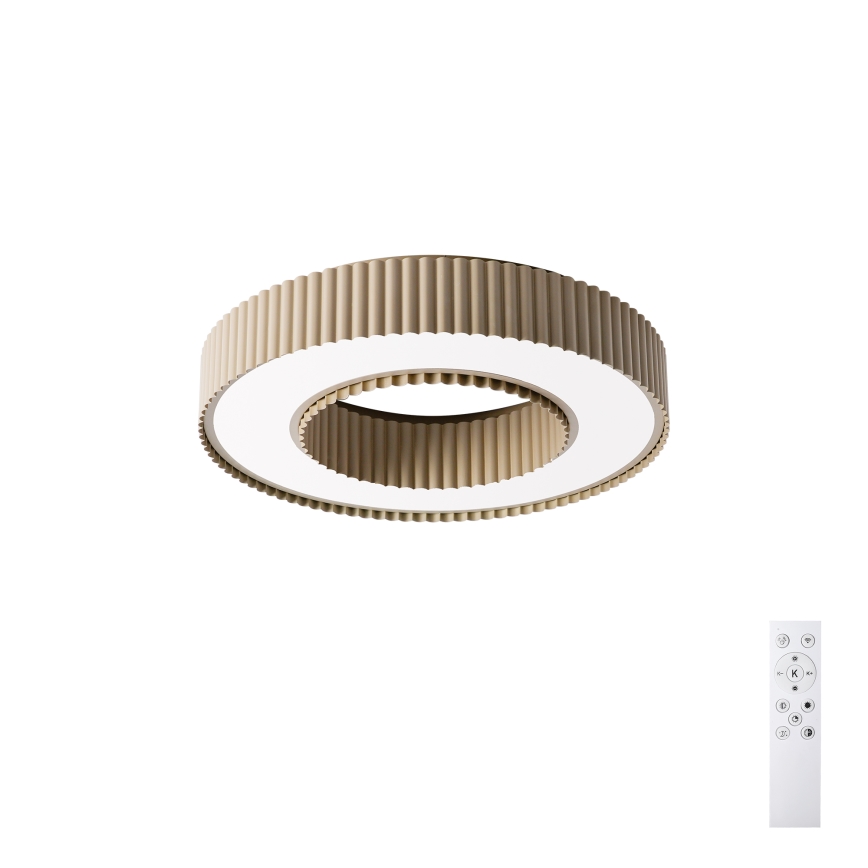 Brilagi - LED stmievateľné stropné svietidlo LUMIX LED/48W/230V 3000-6000K béžové pr. 50 cm + diaľkové ovládanie