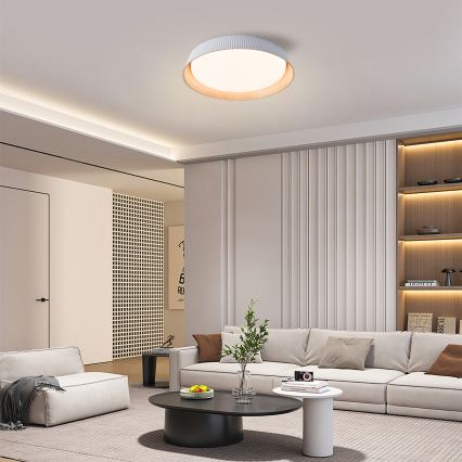 Brilagi - LED stmievateľné stropné svietidlo ORINO LED/54W/230V 3000-6000K biele, priemer 43 cm + diaľkové ovládanie